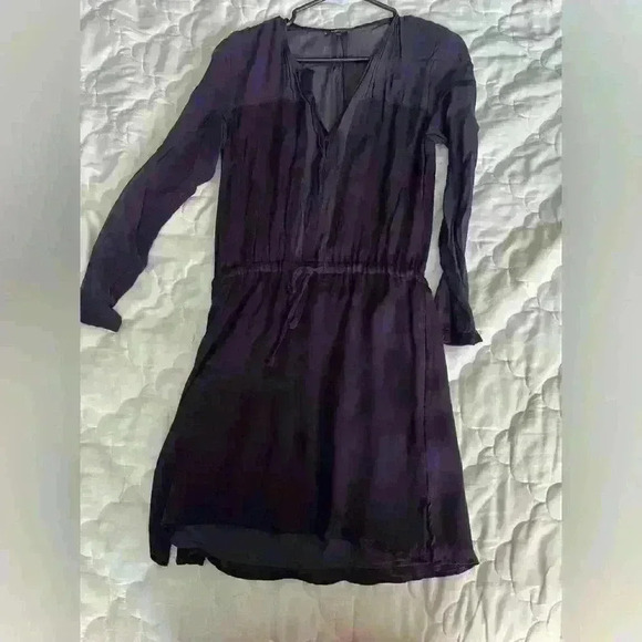 Aritzia Babaton 100% silk purple dress xs - Picture 4 of 14